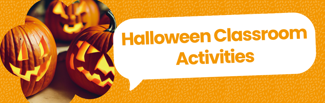 Halloween Classroom Activities - Blog Banner