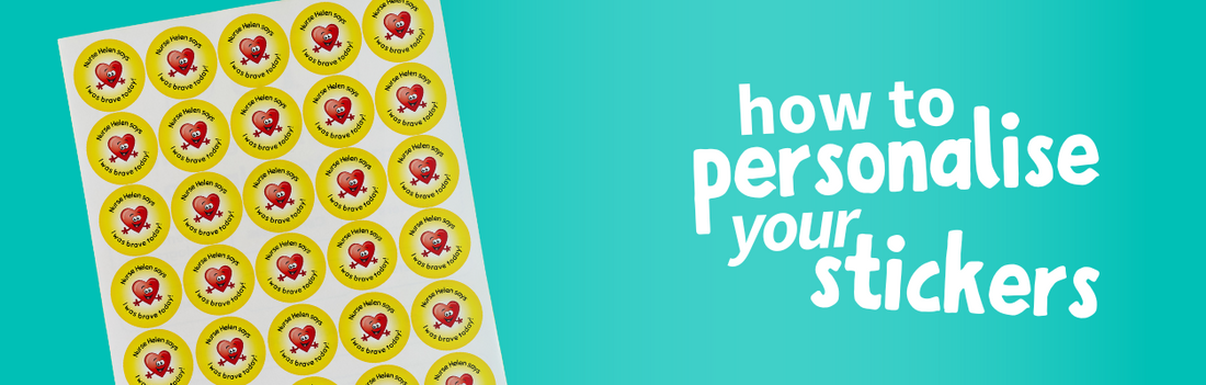 How to Personalise Your Stickers