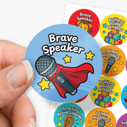 35 Oracy Award Stickers - 37mm