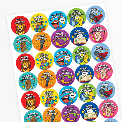 35 Oracy Award Stickers - 37mm