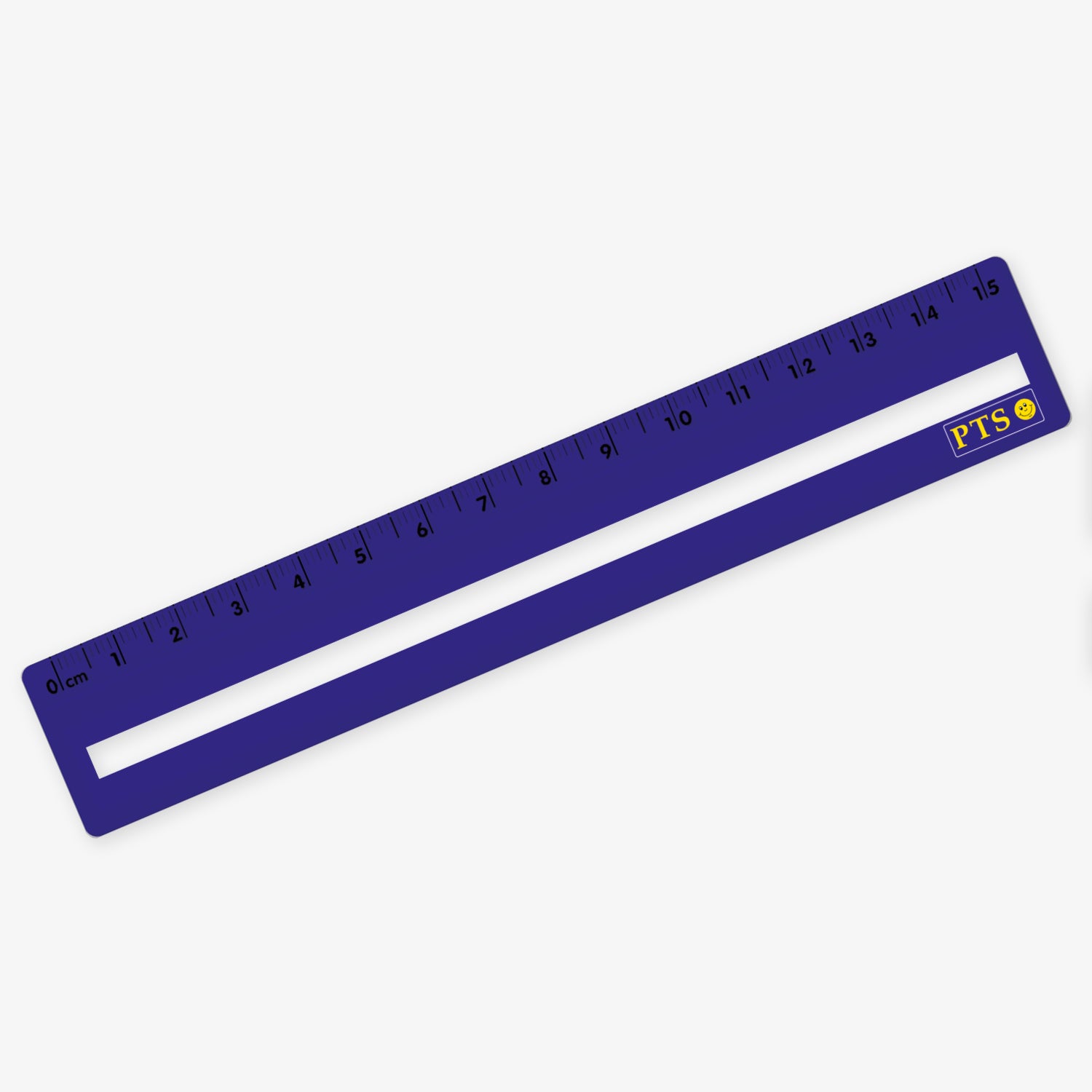 15cm blue ruler to block off extraneous text  with clear window size of 5mm x 149mm is optimised for wording up to 14pt text size