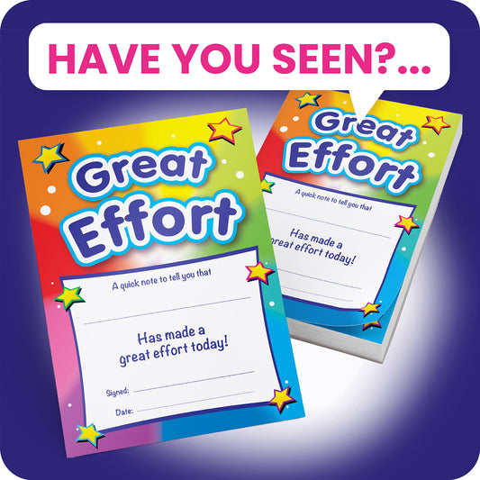 60 Great Effort Mini Certificates - A6