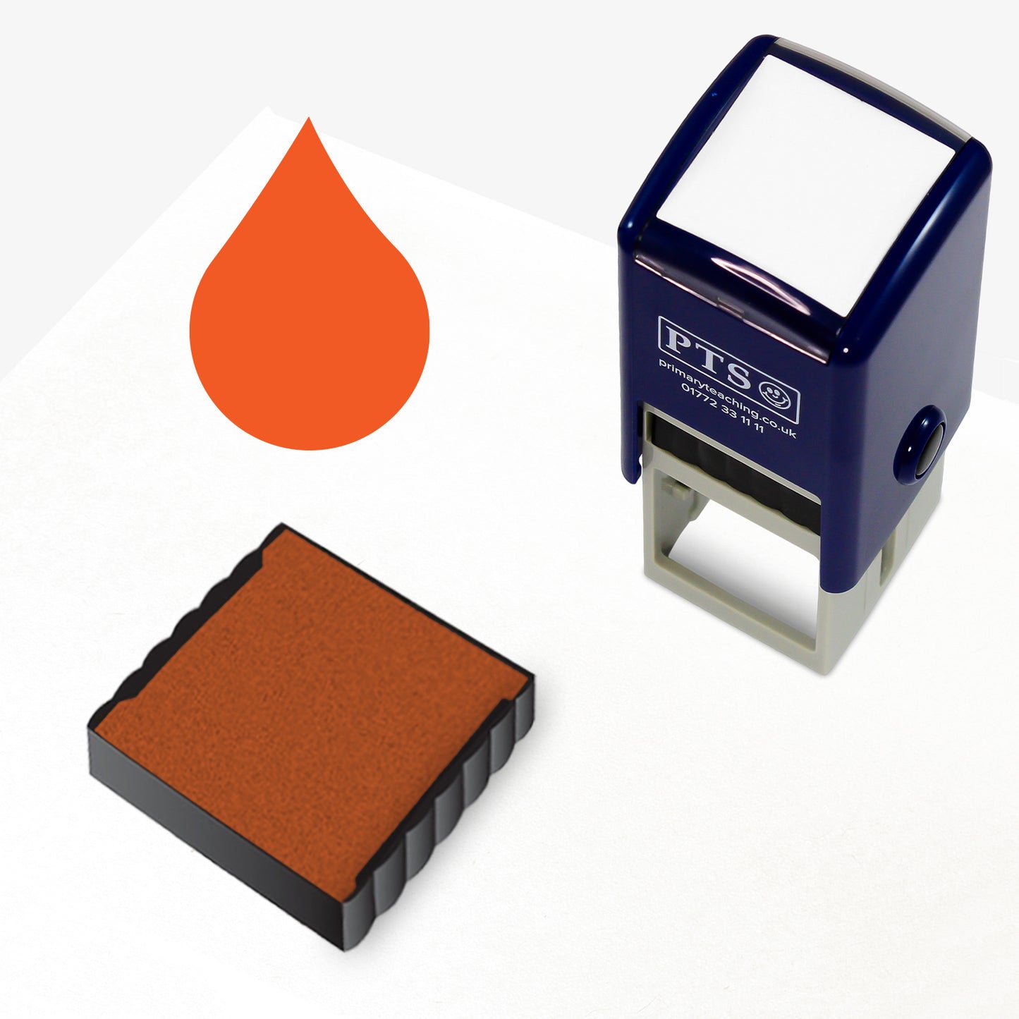Stamper ink refill - orange